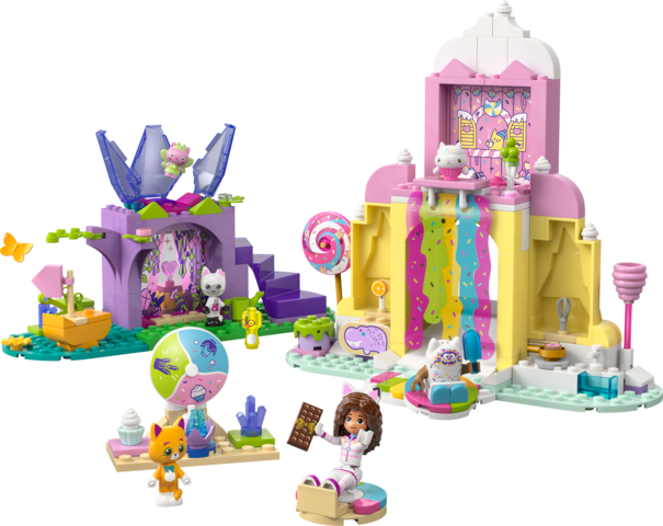 LEGO® Gabby’s Dollhouse Sweet Treats Mountain & Kitty Garden