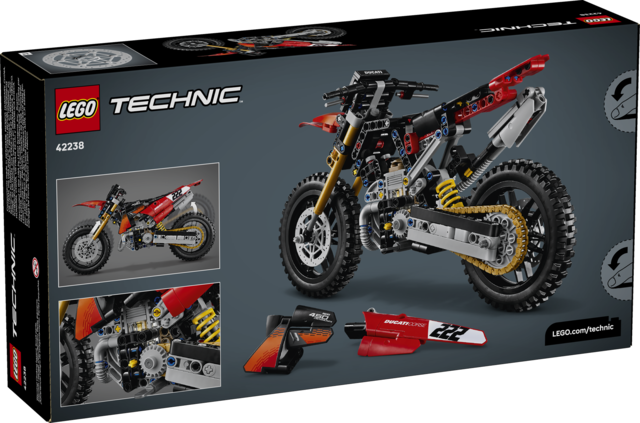 LEGO® Technic™ Ducati Desmo450 MX Factory Motorcycle