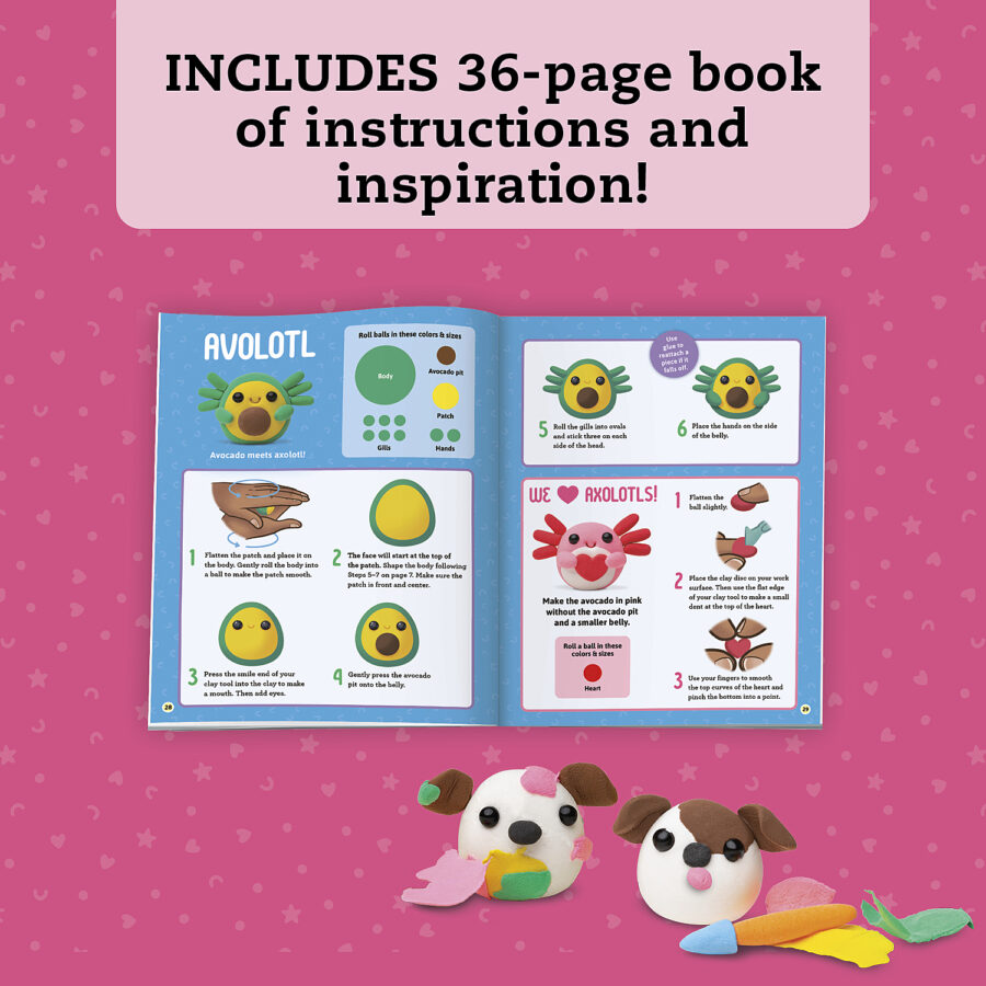Klutz Animal Party Air Dry Clay Kit