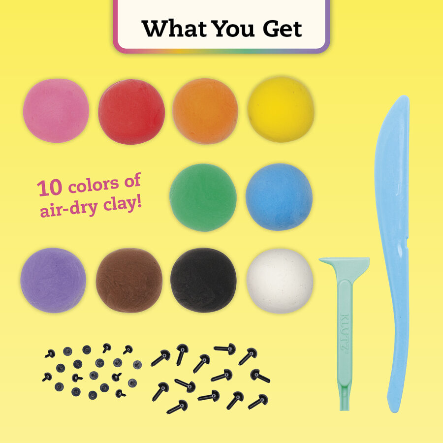 Klutz Animal Party Air Dry Clay Kit