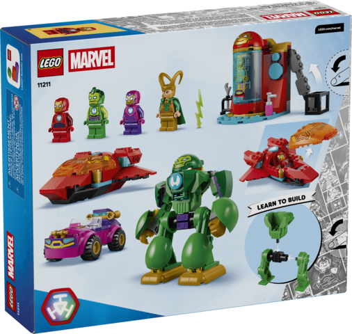 LEGO® Marvel Loki vs. Team Iron Man