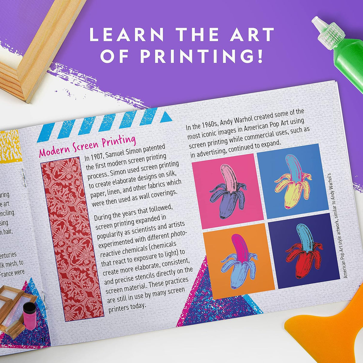 National Geographic Screen Printing Craft Kit