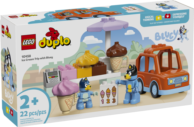 LEGO® DUPLO® Ice Cream Trip With Bluey