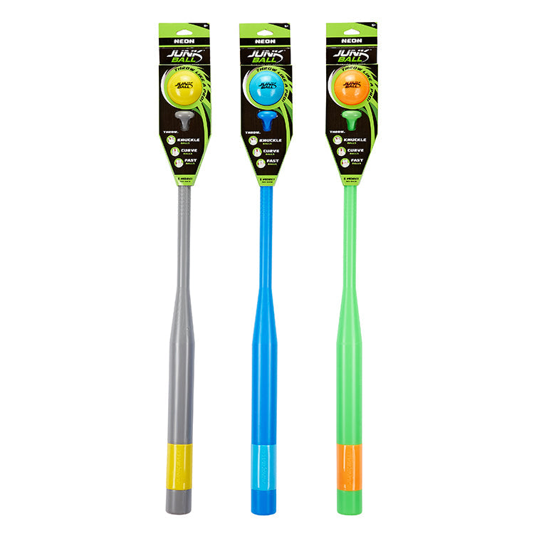 Junk Ball® Neon Bat & Ball set (sold individually)