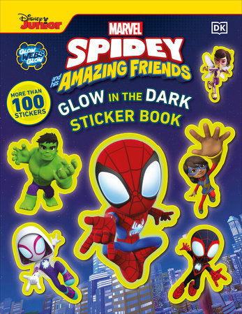 Spidey and His Amazing Friends Glow in the Dark Sticker Book