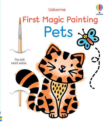 First Magic Painting Book Pets