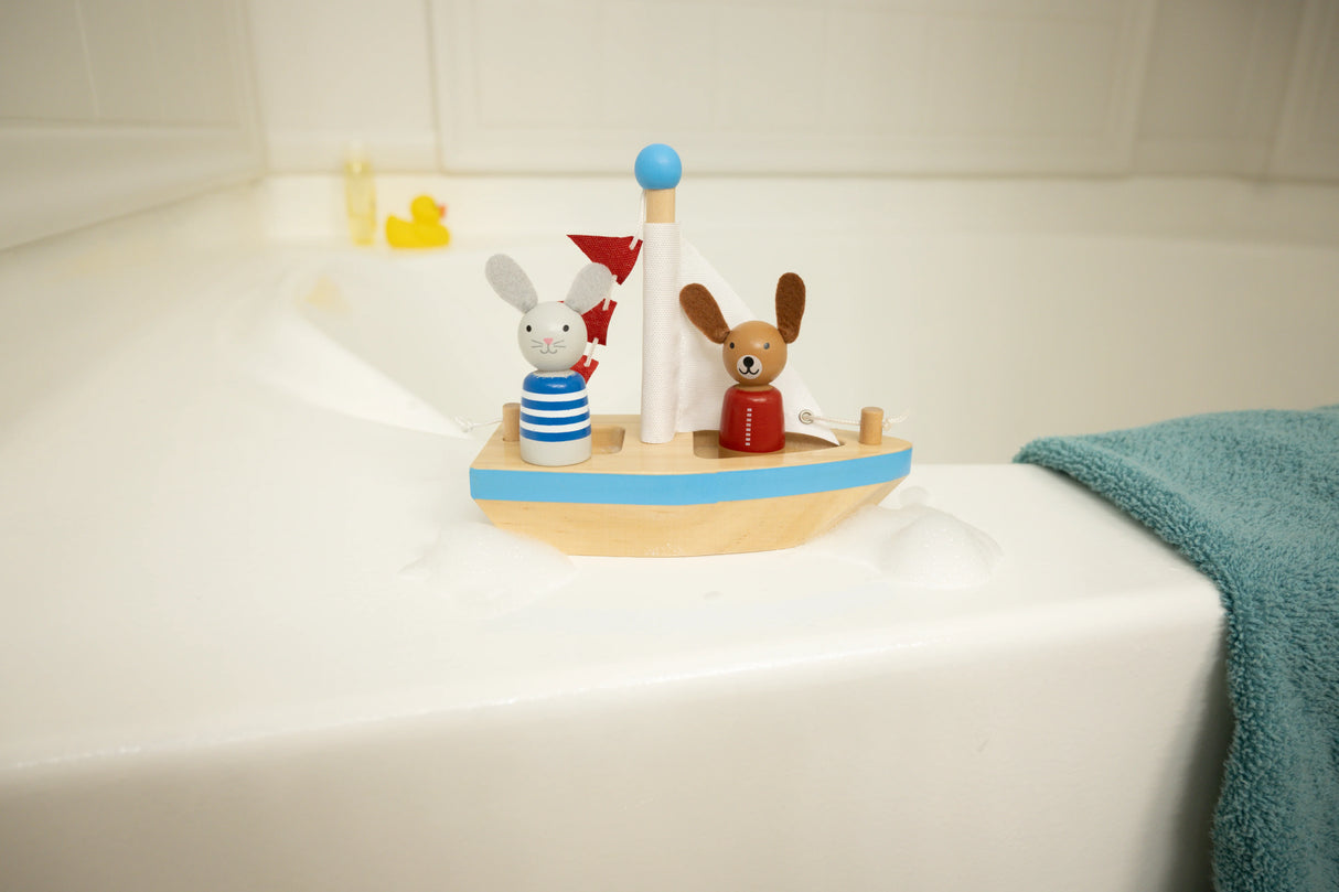 Boats And Buddies Dog And Bunny