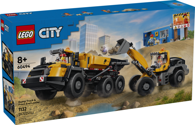 LEGO® City Dump Truck & Front End Loader
