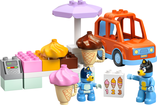 LEGO® DUPLO® Ice Cream Trip With Bluey