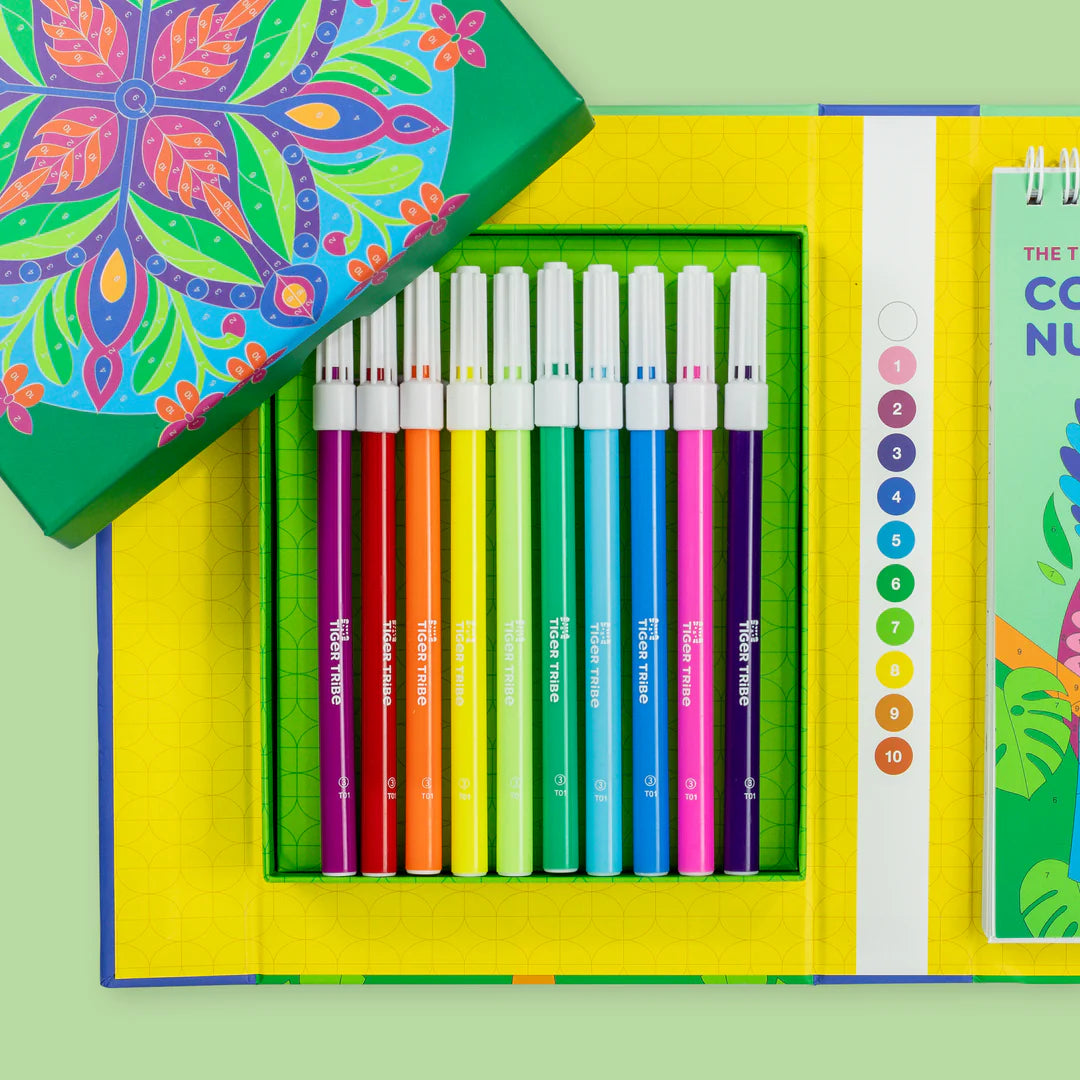 Color By Number The Tropics