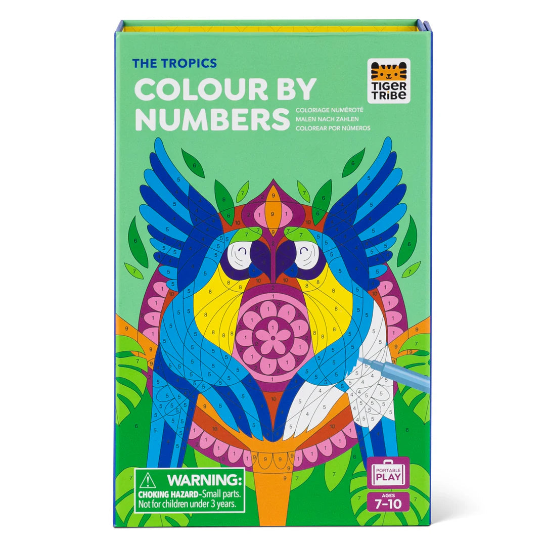 Color By Number The Tropics