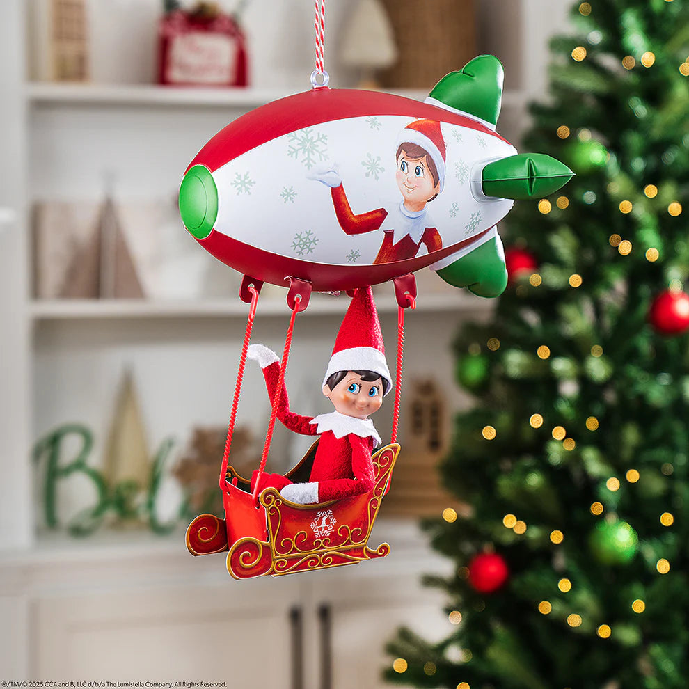 Elf on the Shelf Peppermint Blimp Ride