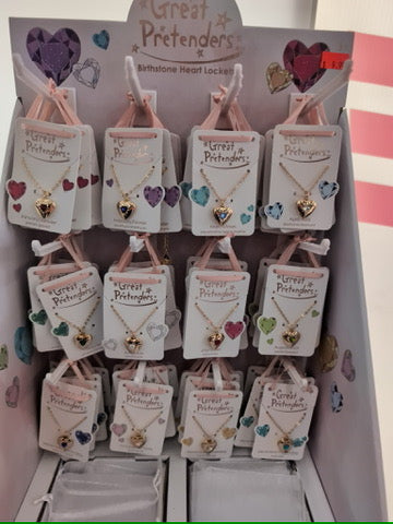 Birthstone Lockets (sold individually)