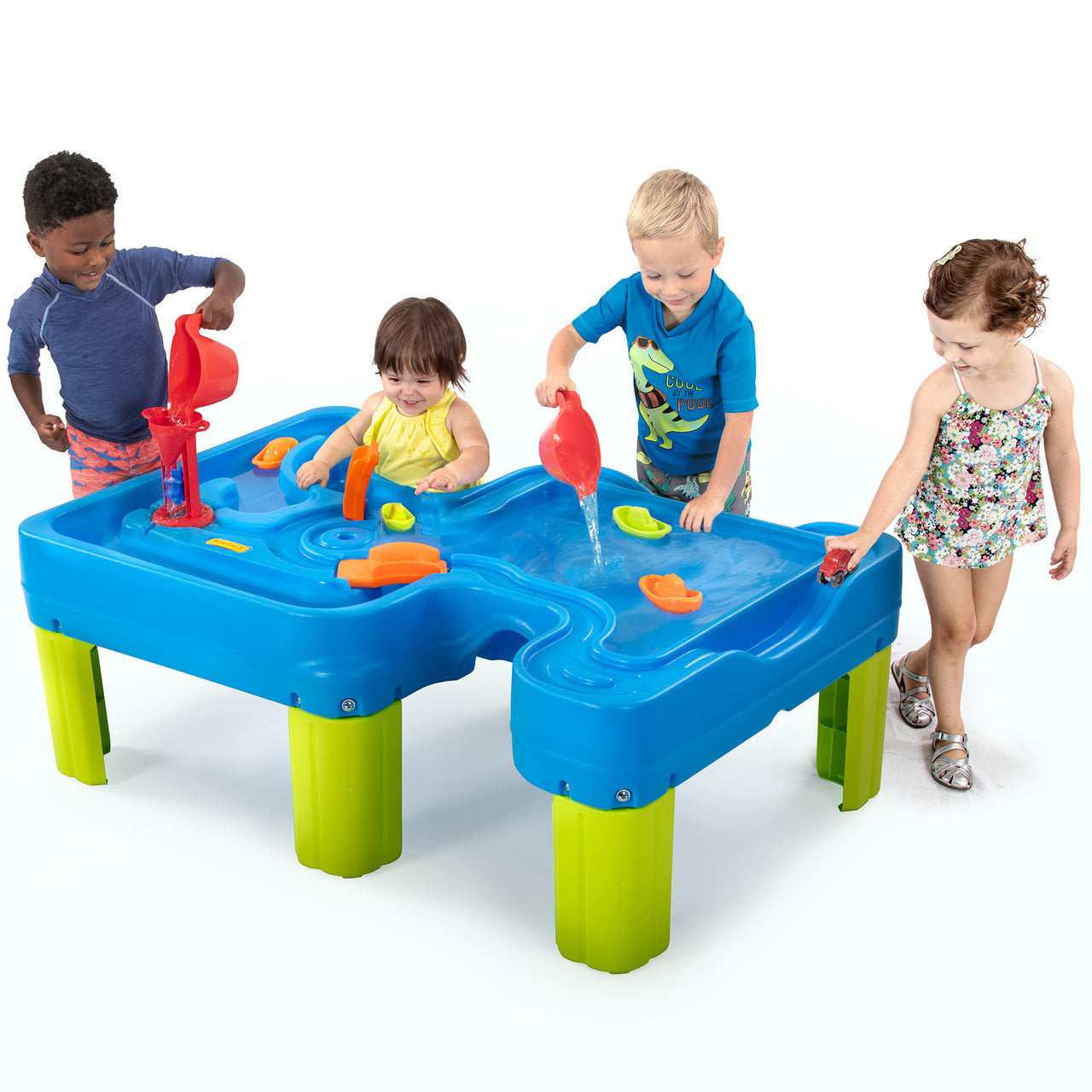 Big River And Roads Water Play Table