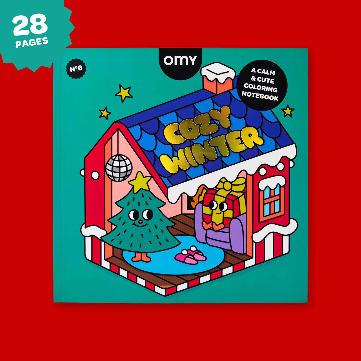 Christmas Super Coloring Cozy Art