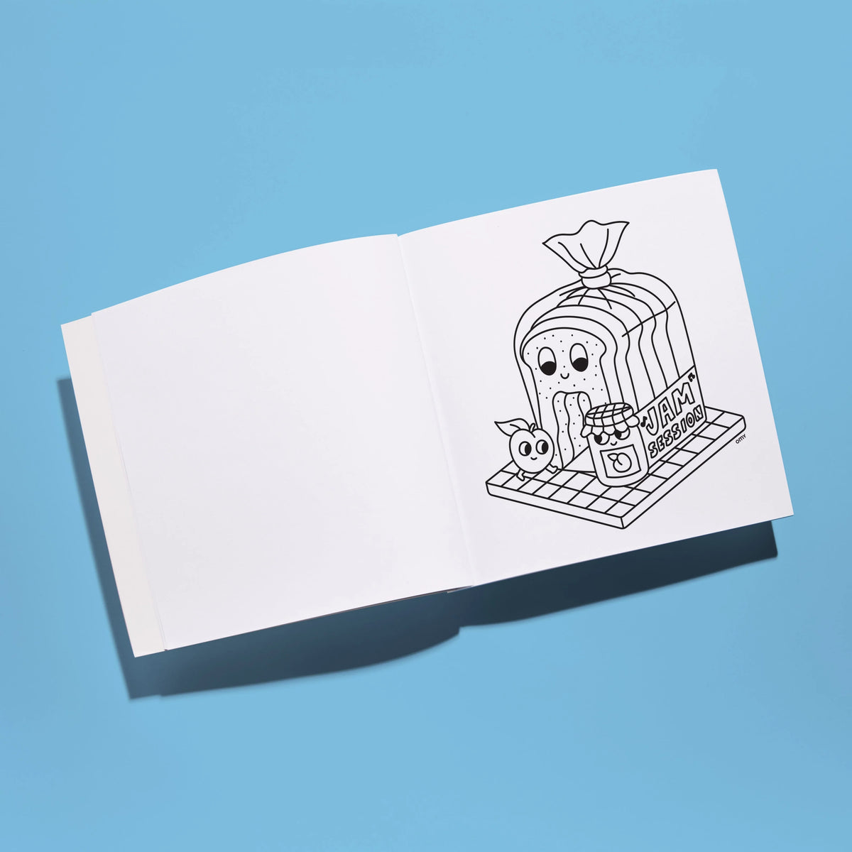 Cozy Supermarket Coloring Book