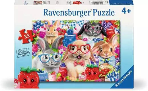 35 pc Bunnies And Berries Puzzle