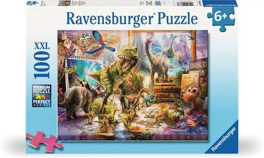 100 pc Dinosaur Escape Puzzle