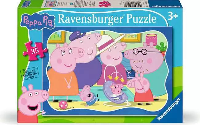 35 pc Peppa Pig My Family Puzzle