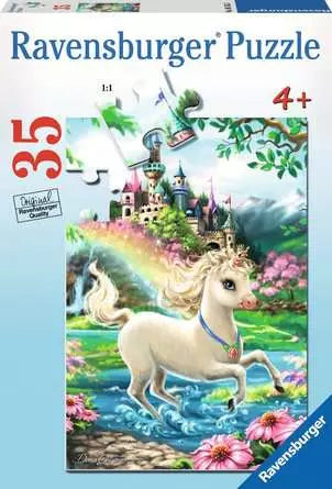 35 pc Unicorn Castle Puzzle