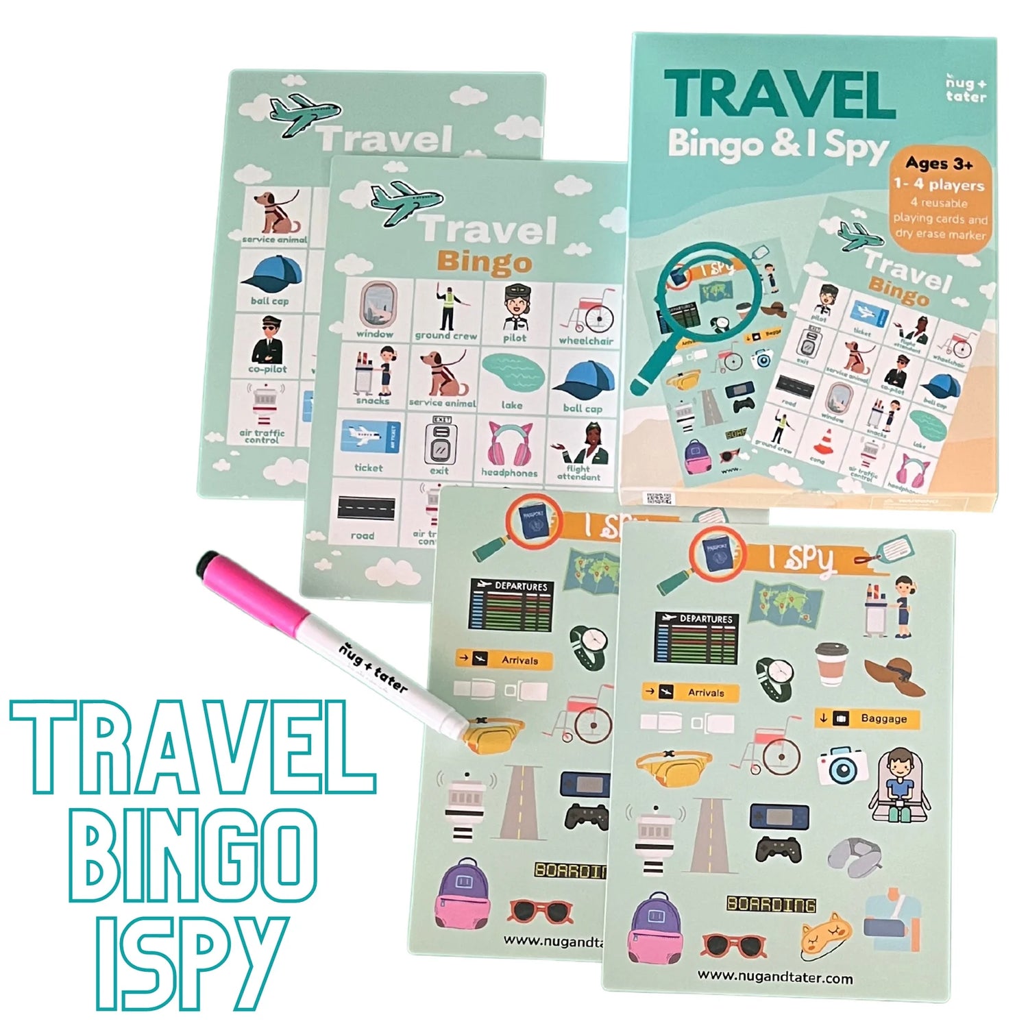 Travel Bingo I Spy