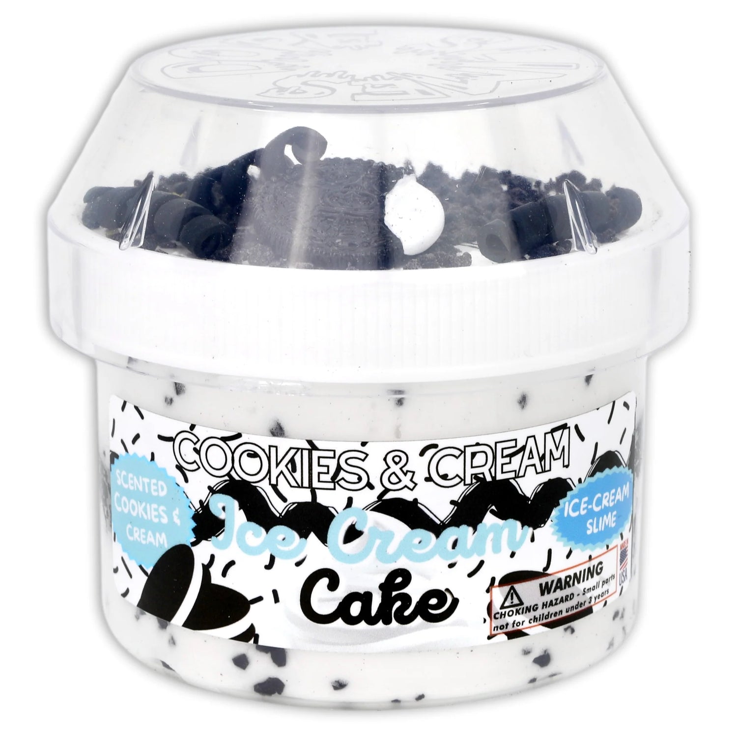 Cookies And Cream Ice Cream Cake Dope Slime