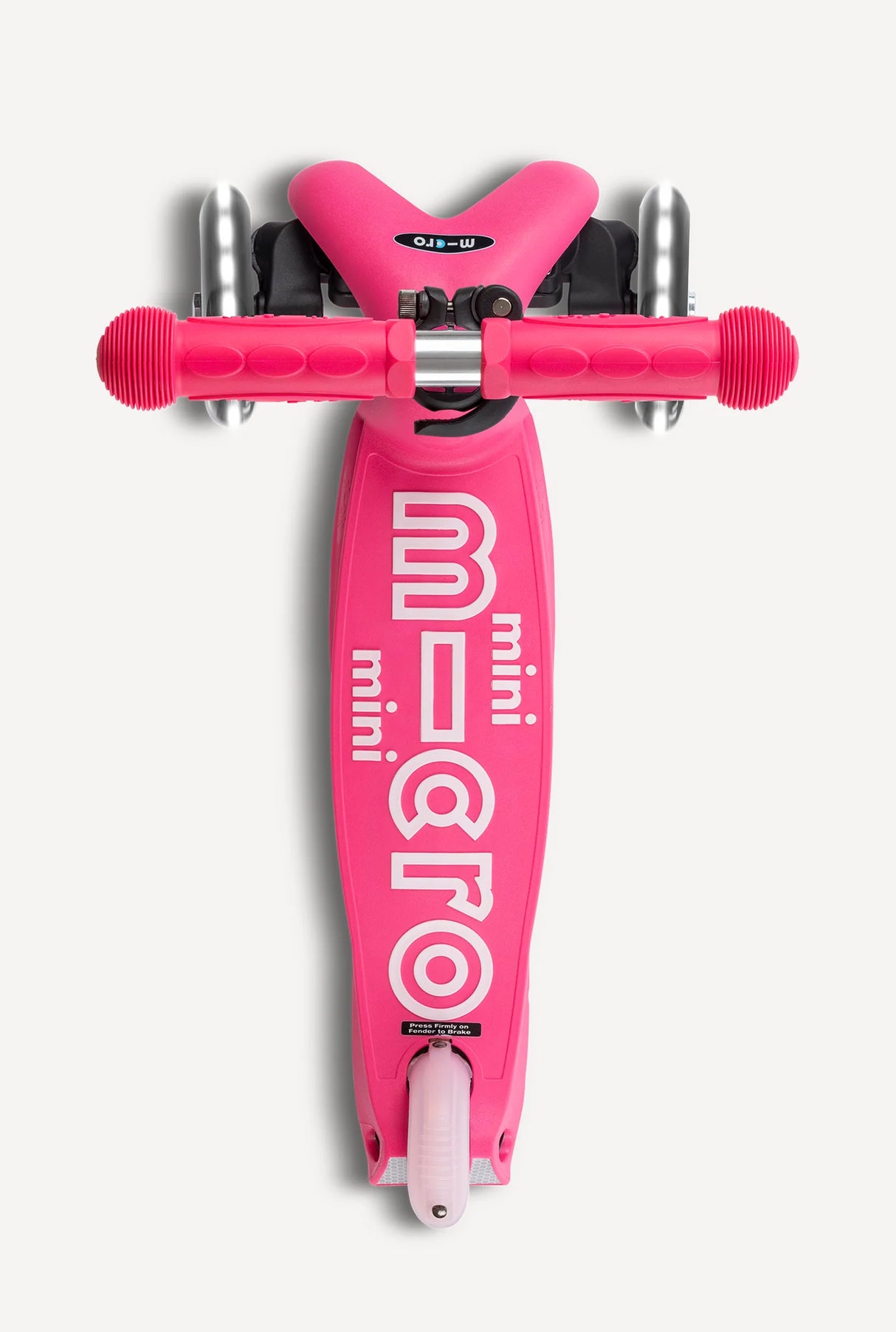 Mini Deluxe LED Foldable Pink Scooter