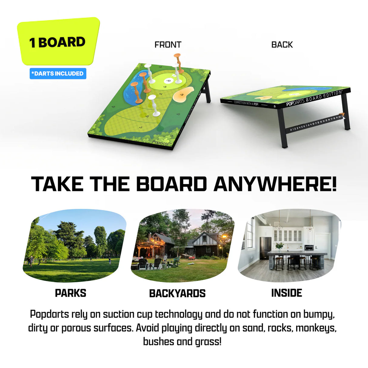 Popdarts PopGolf Board Set