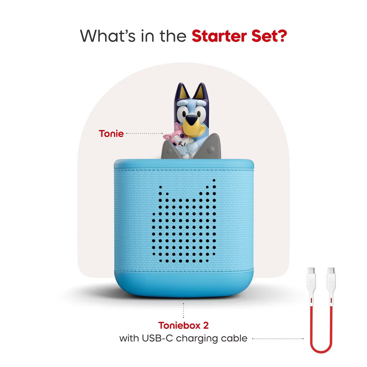 Toniebox 2 Starter Set Blue with Bluey