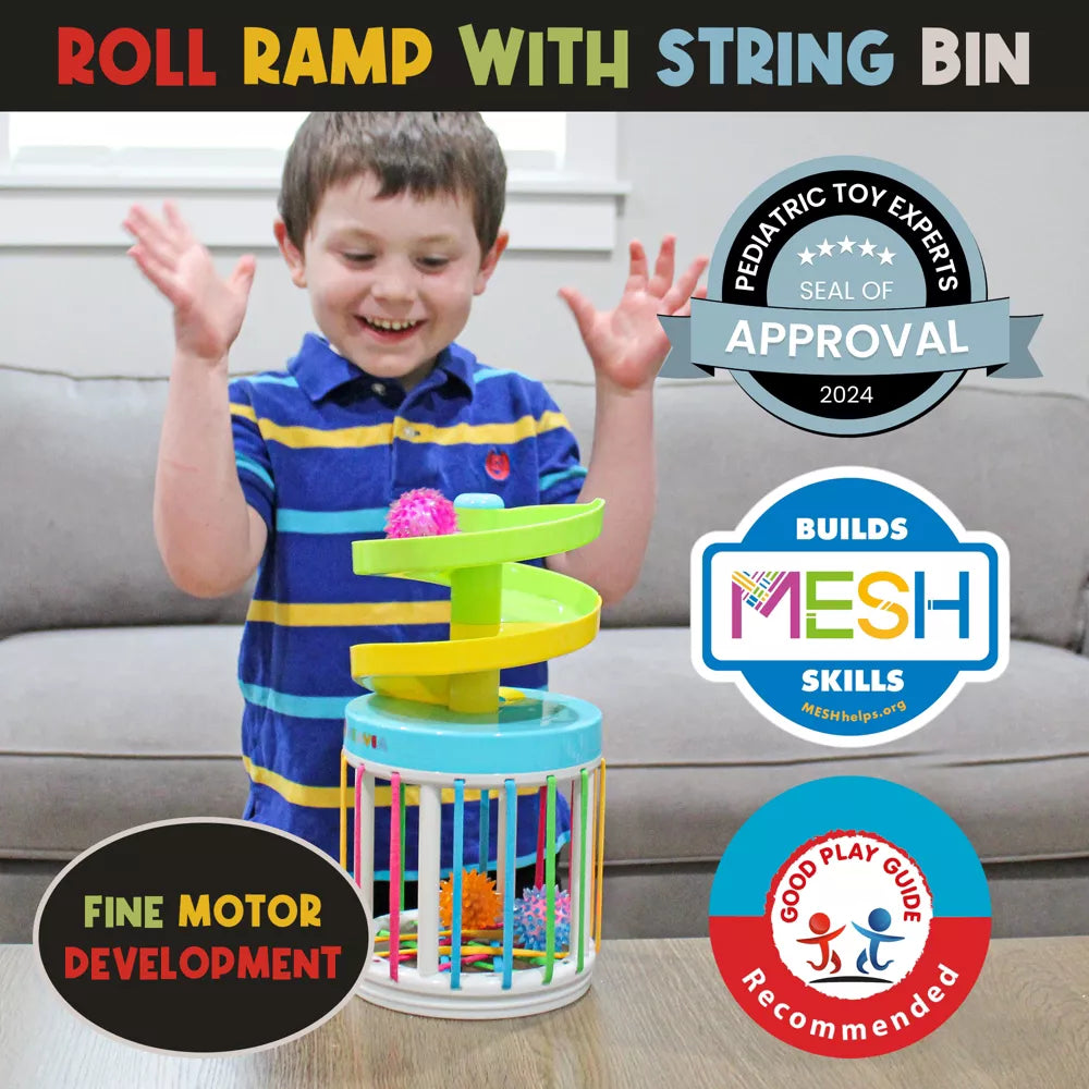 Roll And Drop 3 In 1 Sensory Toy