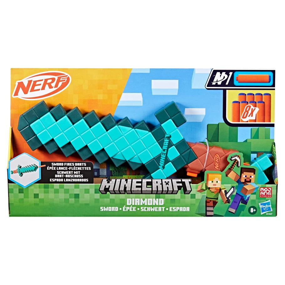 Mindcraft Diamond Sword Nerf