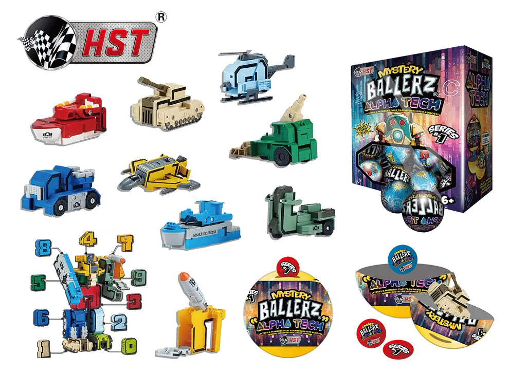 Mystery Ballerz Alpha Tech (sold individually)