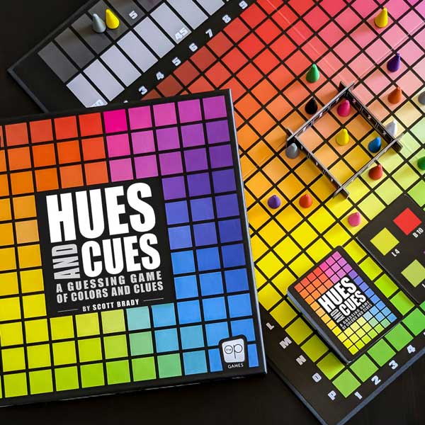Hues And Clues Board Game Usaopoly