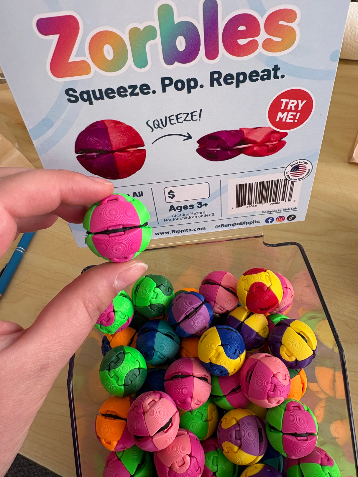 Zorbles Fidget Toy (sold individually)