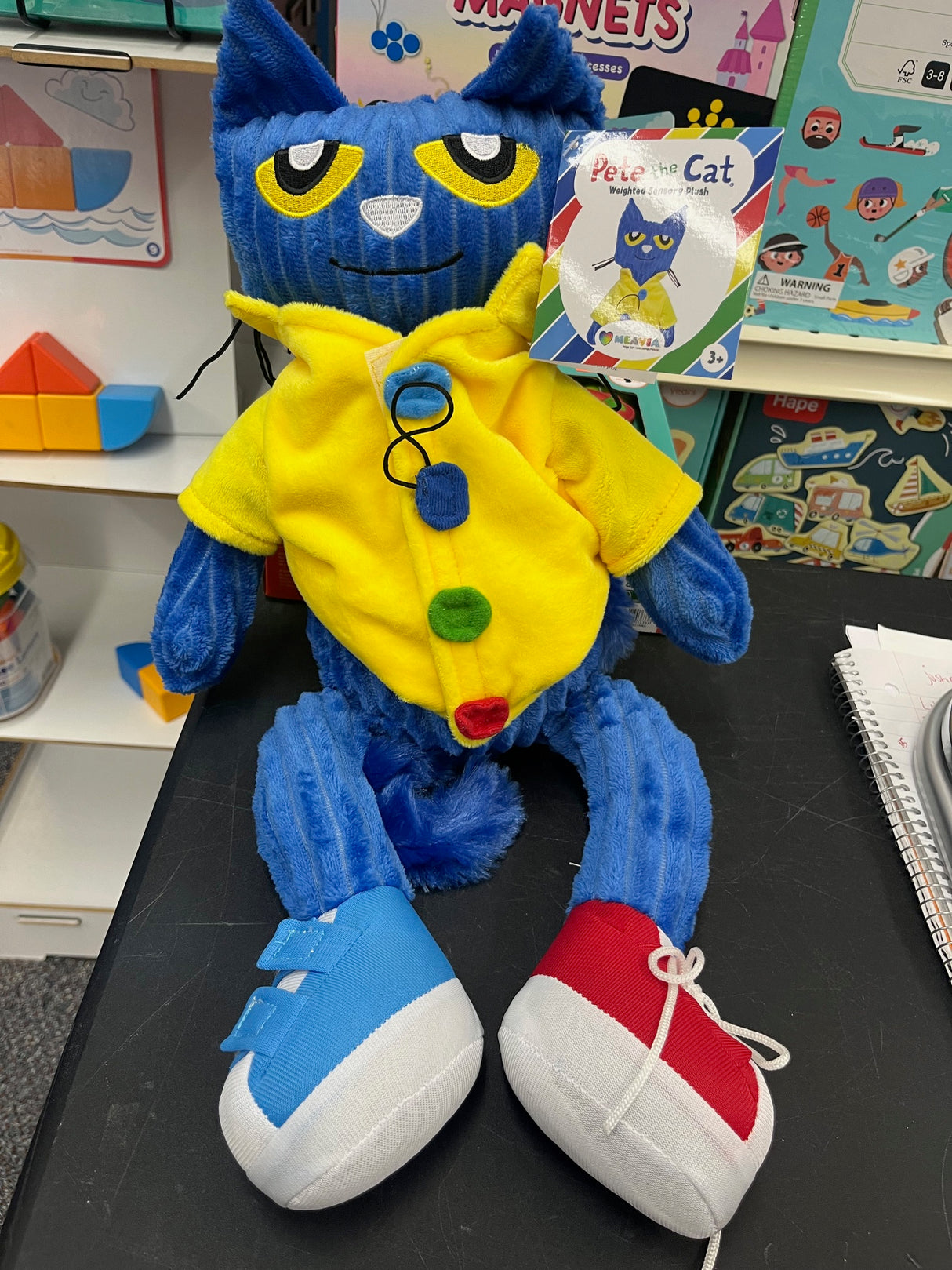Pete The Cat Weighted Sensory Plush