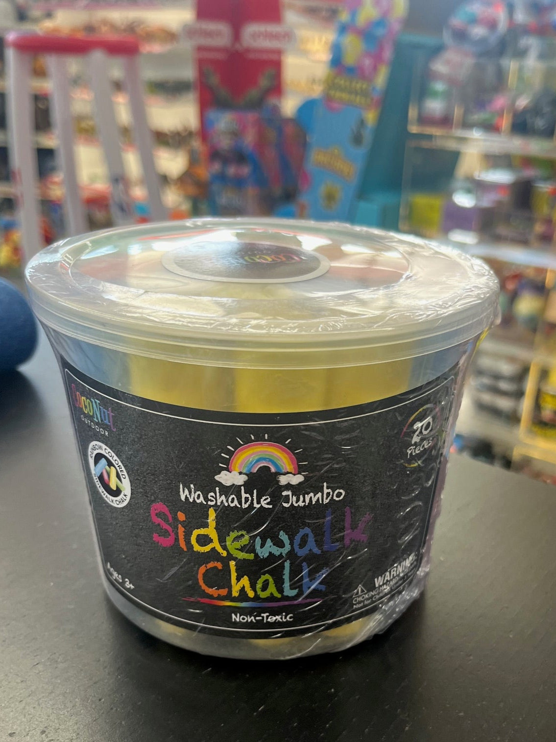 Jumbo Outdoor Sidewalk Chalk 20 pieces