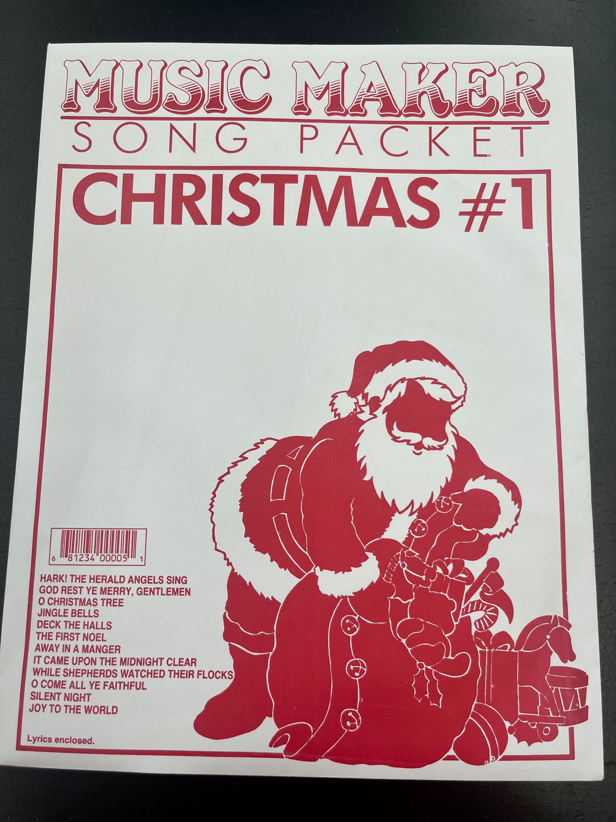 Christmas One Song Packet