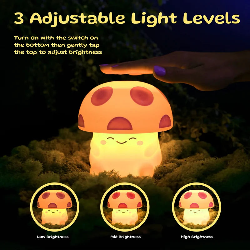 Mushi Mushroom Light Pink