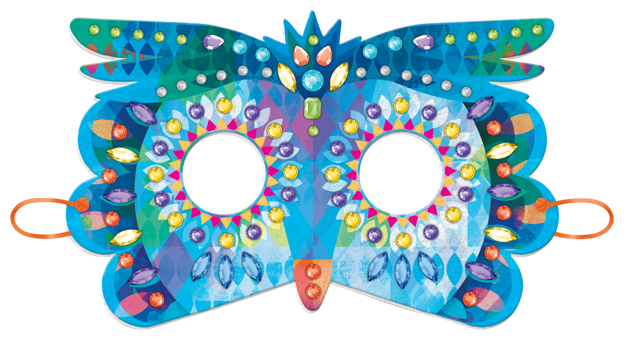 Animal Masks Jewel Art
