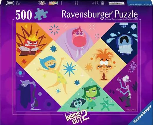 500 pc Disney Inside Out 2 Puzzle
