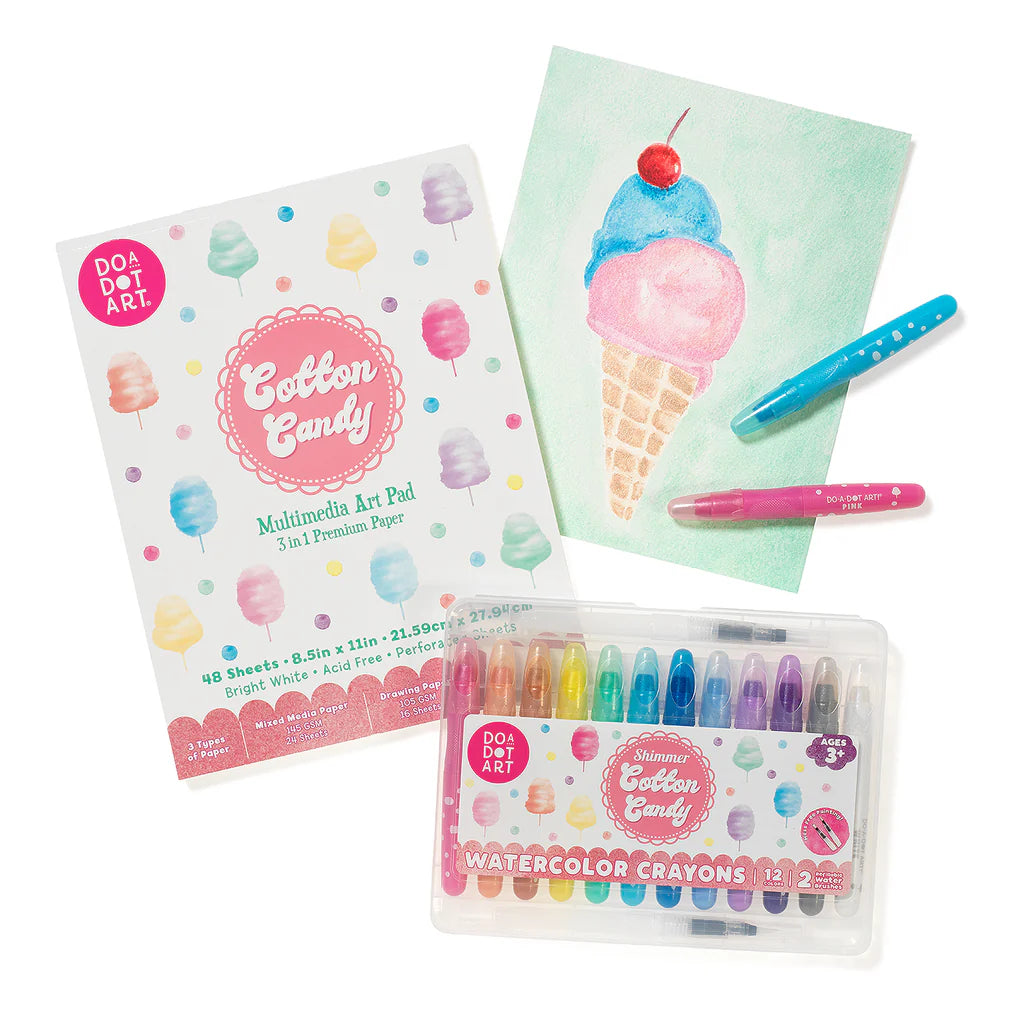 Multimedia Art Pad Cotton Candy