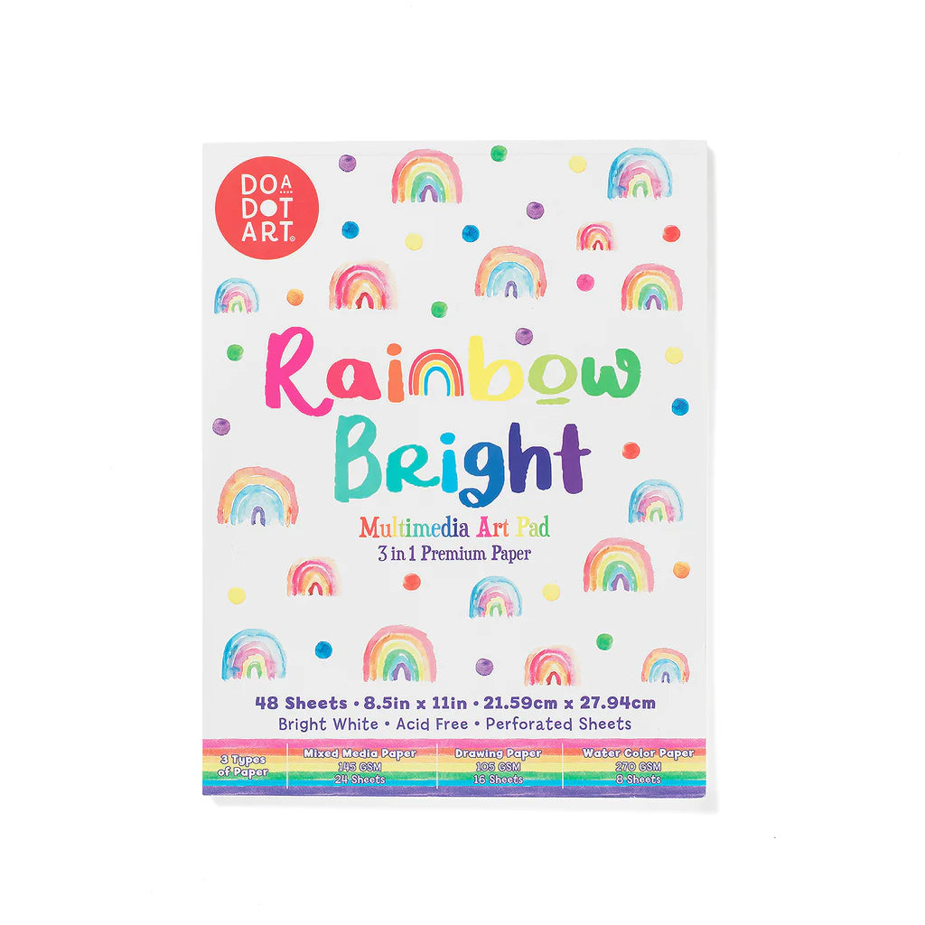 Multimedia Art Pad Rainbow Bright