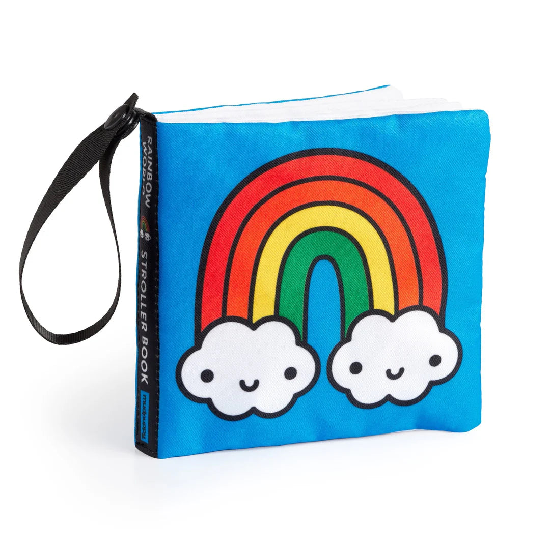 Rainbow World Crinkle Stroller Book
