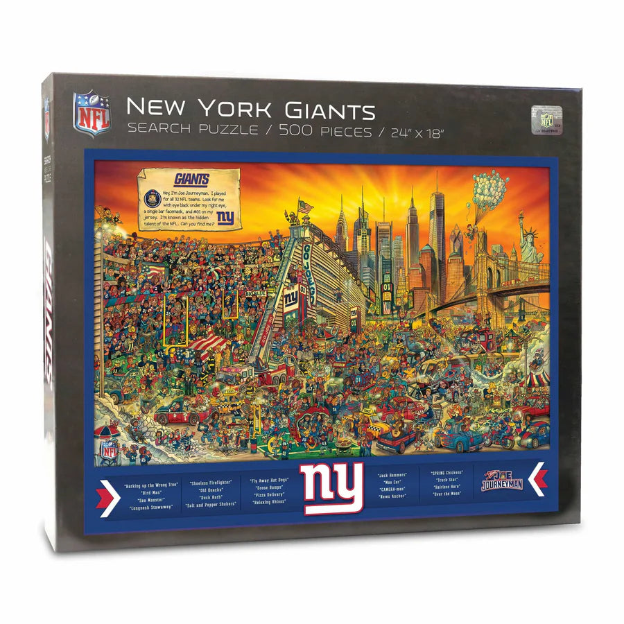 500 pc NY Giants Puzzle