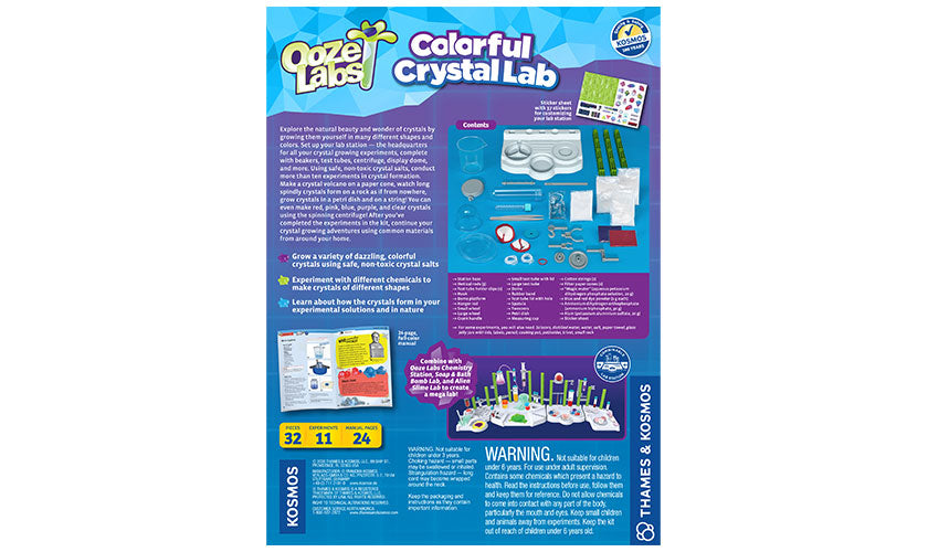 Colorful Crystal Ooze Lab