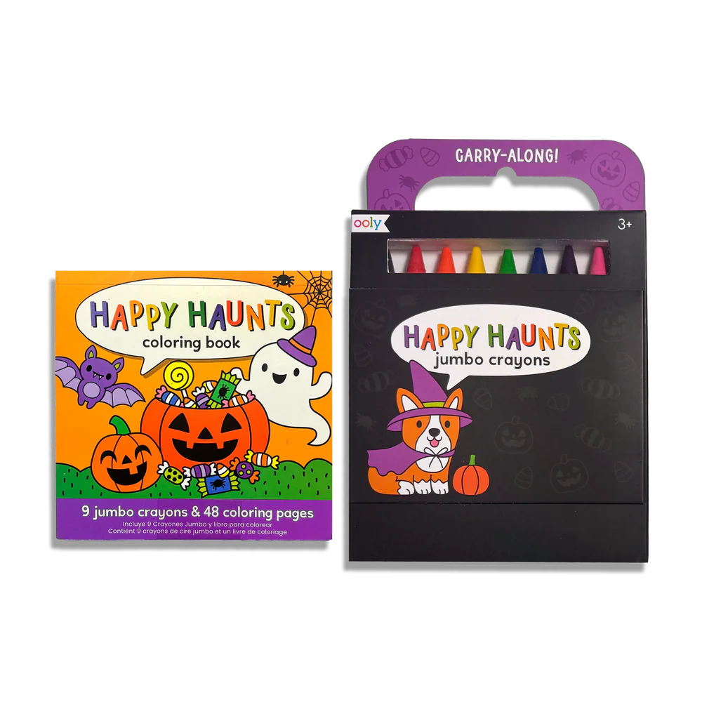 Happy Haunts Carry Along Coloring