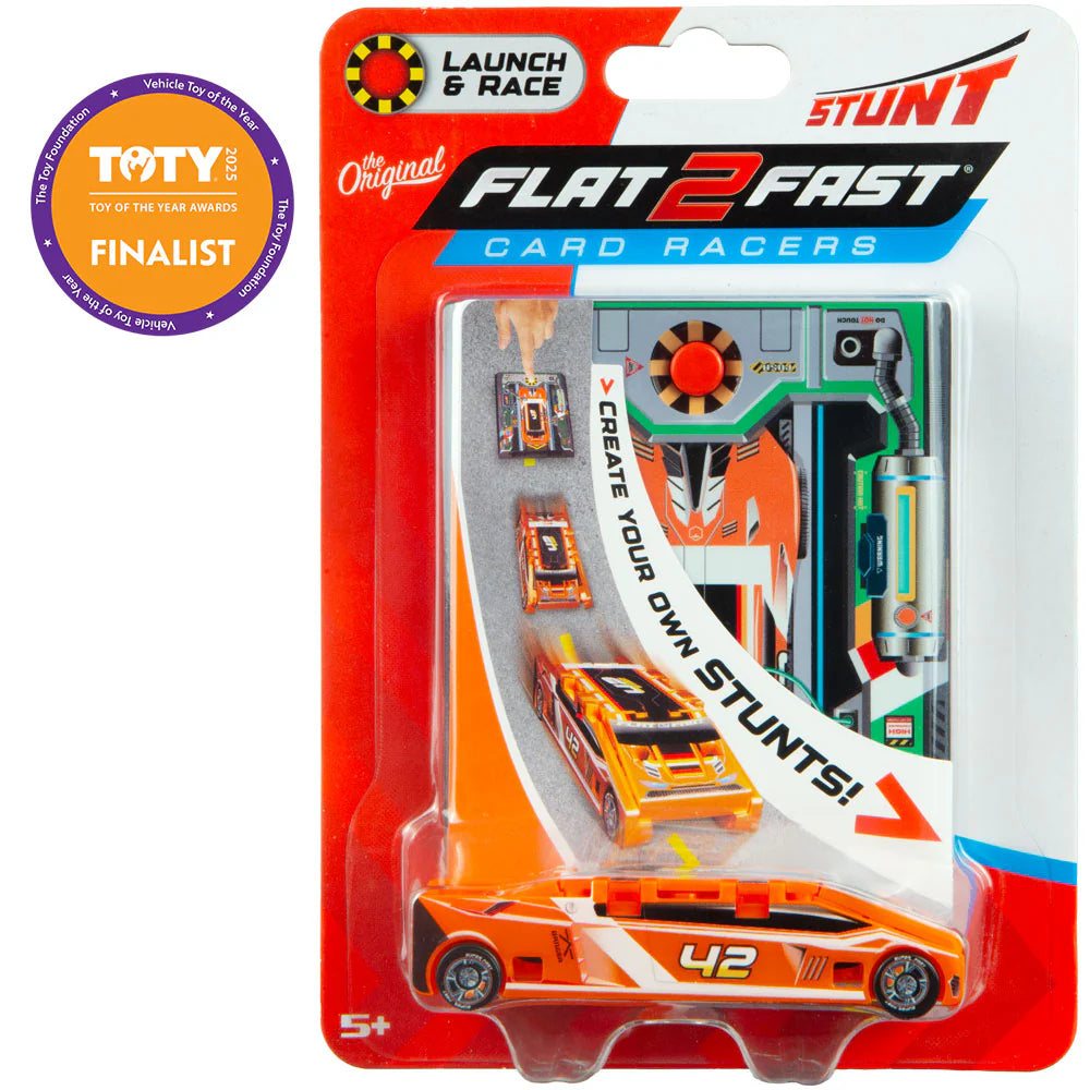 Flat 2 Fast Stunt Race Cars (sold individually)