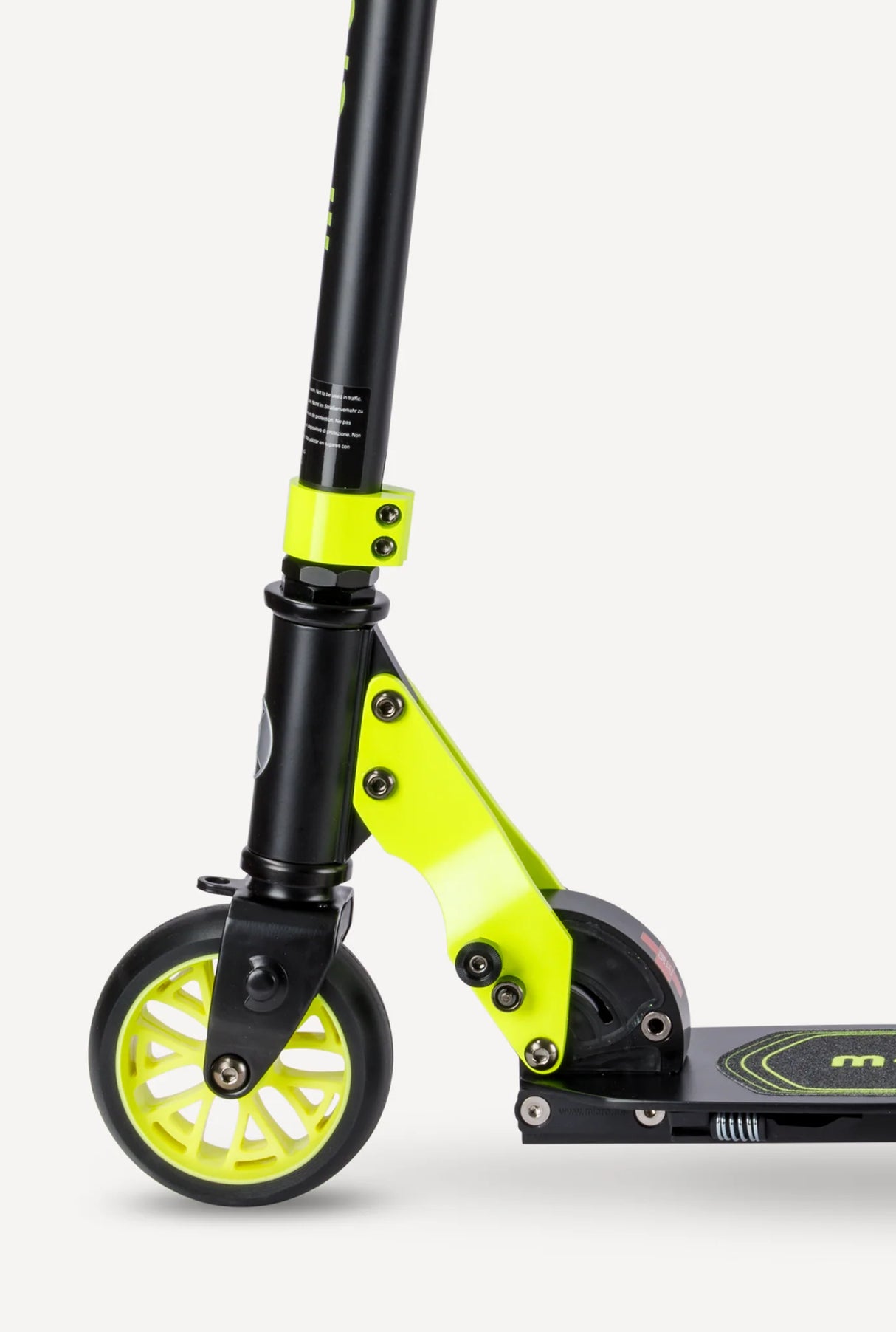 Rocket Neon Yellow Scooter