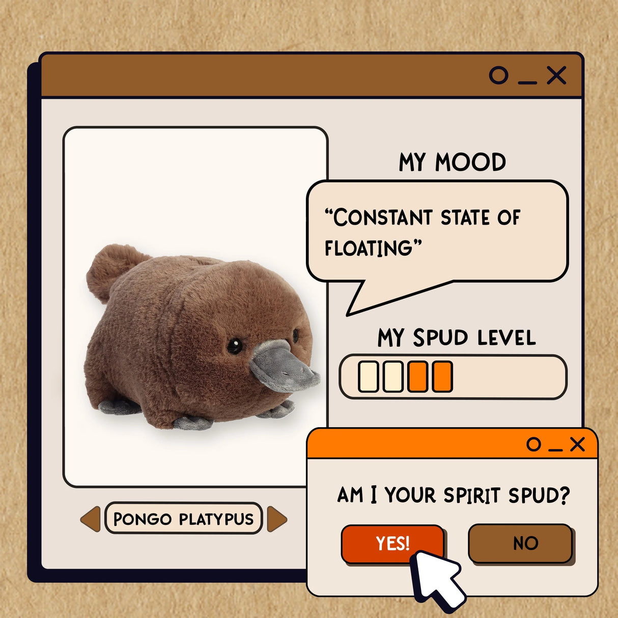 Pongo Platypus 10" Spudsters