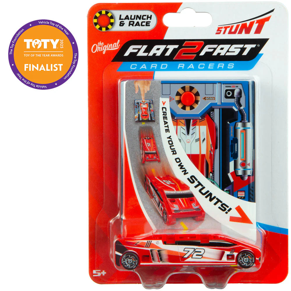 Red Flat 2 Fast Card Racers